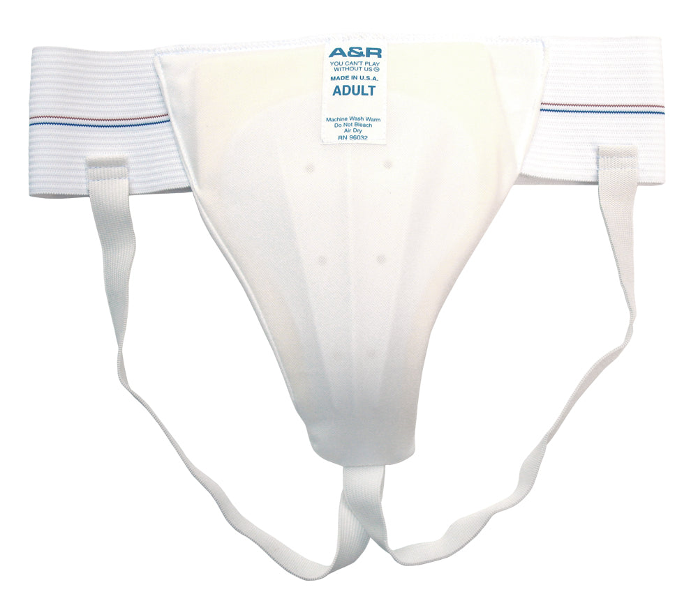 Women's Ice Hockey Cup & Supporter Groin Guard white youth - senior